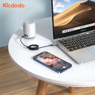 گیرنده صدا و موزیک بلوتوث ضبط پخش خودرو و اسپیکر مک دودو مدل Mcdodo Wireless Audio Receiver CA-8700