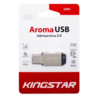 فلش مموری کینگ استار مدل Kingstar Aroma USB 2.0 ظرفیت 32 گیگابایت U301