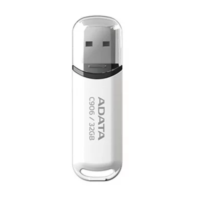 سفید - فلش مموری ای دیتا مدل ADATA C906 Classic USB 2.0 ظرفیت 32 گیگابایت