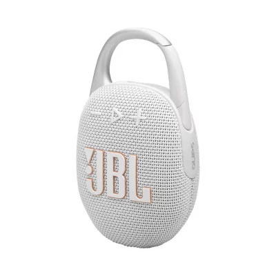 سفید - اسپیکر قابل حمل ضد آب 7 وات جی بی ال  JBL CLIP 5 اصل