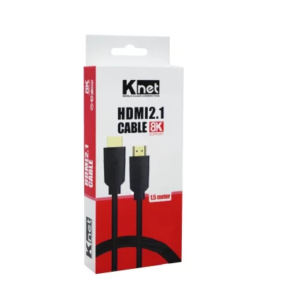 کابل HDMI کی‌ نت KNET HDMI 2.1 8K K-CH210015 طول 1.5 متر