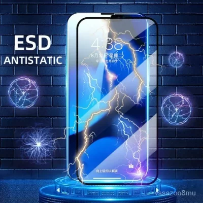 گلس محافظ صفحه شفاف آیفون 13 پرو مکس و 14 پلاس ویوا WEVA ESD 9H Anti-Static Glass iPhone 13 Pro Max/14 Plus