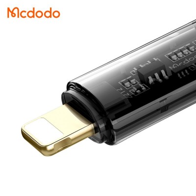 کابل یو اس بی به لایتنینگ آیفون 3 آمپر مک دودو مدل Mcdodo Lightning 3A CA-208 طول 1.2 متر