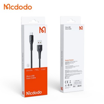 کابل میکرو یو اس بی 3 آمپر مک دودو مدل Mcdodo Micro USB  CA-2281 طول 1 متر