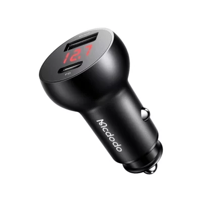 شارژر فندکی تایپ سی 2 پورت 30 وات فست شارژ مک دودو Mcdodo CC-6810