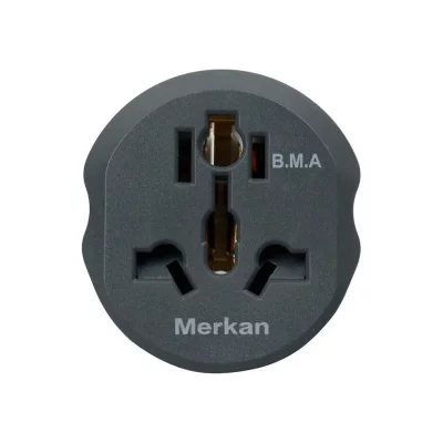 تبدیل برق ( مبدل ) 3 به 2 شاخه یونیورسال مرکان اصلی Merkan KT-168