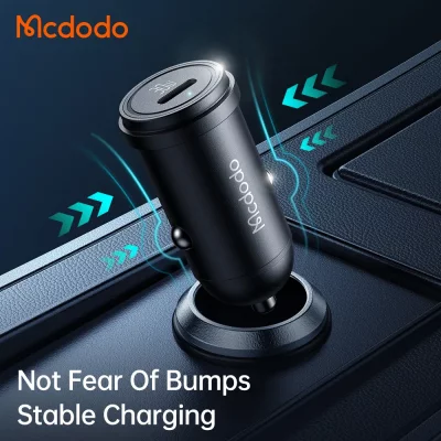 شارژر فندکی تایپ سی 30 وات فست شارژ PD مک دودو مدل Mcdodo PD 30W 1C Fast Car Charger CC-7491