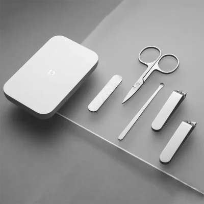 ست مانیکور ، پدیکور ، ناخن گیر و قیچی استیل میجیا شیائومی مدل Xiaomi Mijia Manicure Set Nail Clipper MJZJD002QW