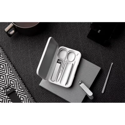 ست مانیکور ، پدیکور ، ناخن گیر و قیچی استیل میجیا شیائومی مدل Xiaomi Mijia Manicure Set Nail Clipper MJZJD002QW