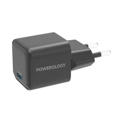 آداپتور شارژر تایپ سی 35 وات PD پاورولوژی مدل Powerology 35W P35WSPCEU