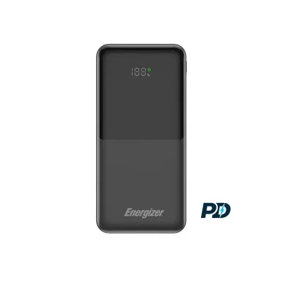 پاور بانک تایپ سی و USB-A سه خروجی 22.5 وات انرجایزر مدل UE10067PQ ظرفیت 10000 میلی آمپر