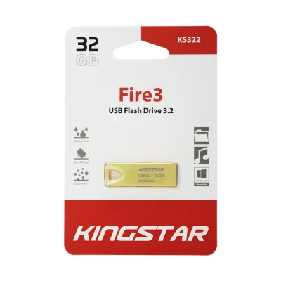 فلش مموری کینگ استار Kingstar Fire3 USB 3.2 KS322 ظرفیت 32 گیگابایت