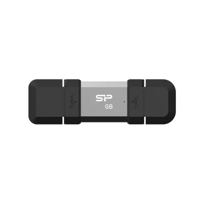 فلش مموری تایپ سی سیلیکون پاور Silicon Power Dual USB-A + Type-C Mobile C51 ظرفیت 64 گیگابایت