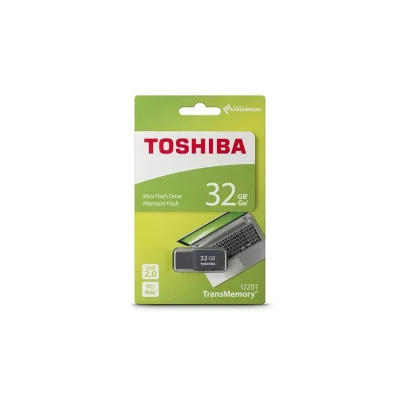 فلش مموری توشیبا مدل TOSHIBA Mikawa U201 USB 2.0 ظرفیت 32 گیگابایت