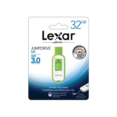 فلش مموری لکسار مدل Lexar JumpDrive S25 USB 3.0 ظرفیت 32 گیگابایت