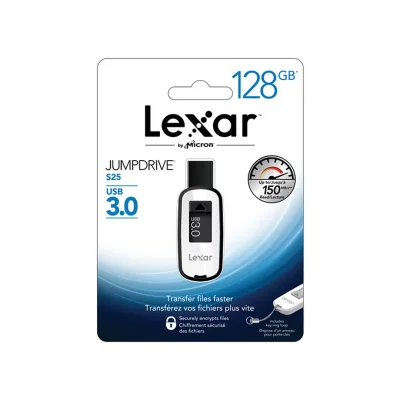 فلش مموری لکسار مدل Lexar JUMPDRIVE S25 USB 3.0 ظرفیت 128 گیگابایت