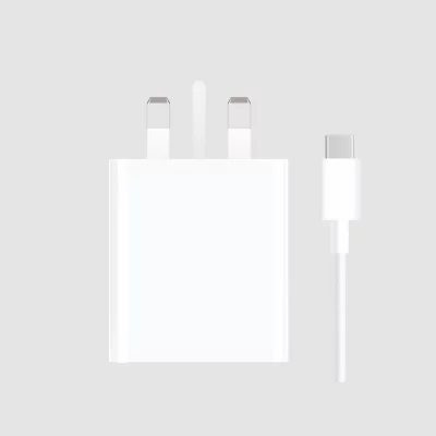 شارژر 67 وات اصل با کابل تایپ سی 6 آمپر اورجینال شیائومی مدل Xiaomi 67W Charging Combo MDY-12-EG