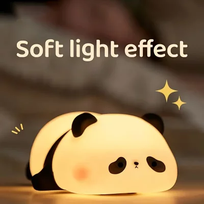 چراغ خواب فانتزی سیلیکونی طرح پاندا خوابالو خسته Cute Panda