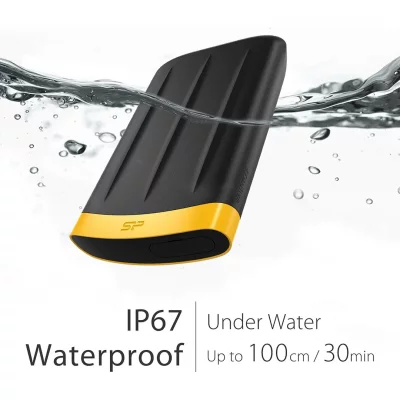 قیمت و خرید هارد اکسترنال ضد آب سیلیکون پاور مدل SP Armor A65/A65B ظرفیت 1 ترابایت