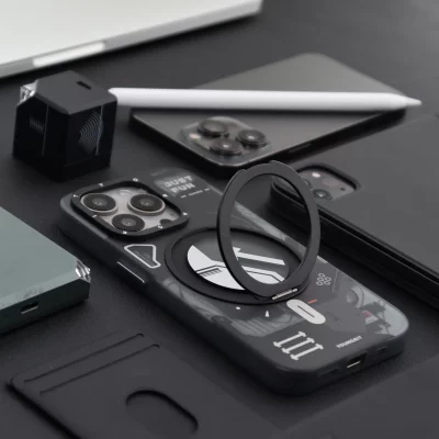 کاور (قاب) مگ سیف هولدر اس 25 اولترا سامسونگ یانگ کیت Youngkit CyberPunk 360° Spin MagSafe S25 Ultra