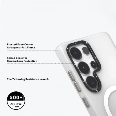 کاور مات مگ سیف اس 25 اولترا سامسونگ یانگ کیت Youngkit Hidden Sand S25 Ultra