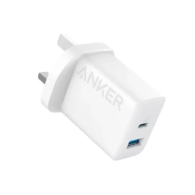 شارژر انکر 2 خروجی 20 وات با کابل تایپ سی Anker Select USB-C B2348