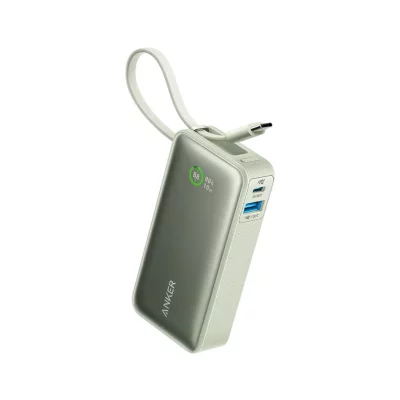 قیمت پاوربانک 30 وات با کابل تایپ سی انکر مدل Anker Nano A1259 ظرفیت 10000 میلی آمپر ساعت