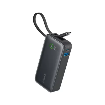 پاوربانک انکر 30 وات با کابل تایپ سی ظرفیت 10000 میلی آمپر ساعت Anker Nano A1259