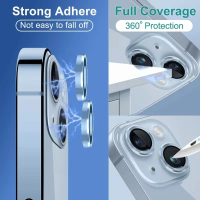 محافظ لنز دوربین آیفون 13 اپل مدل رینگی Camera Lens Ring iPhone 13