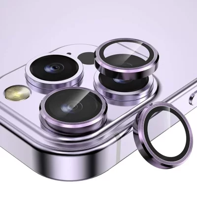 محافظ لنز دوربین آیفون 14 پرو و آیفون 14 پرو مکس اپل مدل رینگی Camera Lens Ring iPhone 14 Pro/14 Pro Max