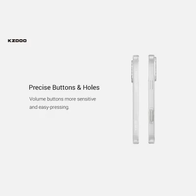 قاب شفاف گاردین کی‌ زد دوو مدل KZDOO GUARDIAN مناسب آیفون 16 پرو اپل iPhone 16 Pro