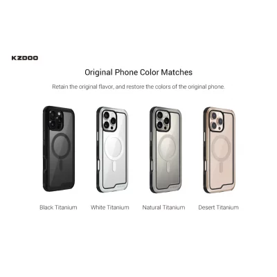 قاب آیفون 16 مگ سیف ( کاور ) کی زد دوو KZDOO MAG ARES SPORT iPhone 16