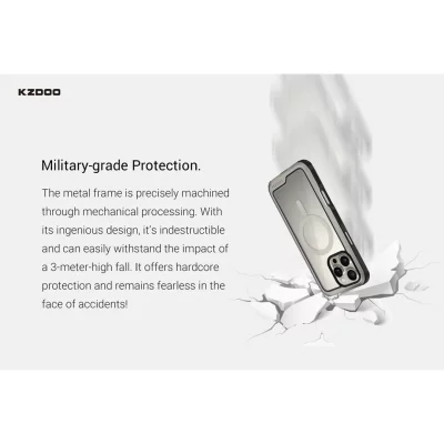 قاب آیفون 16 مگ سیف ( کاور ) کی زد دوو KZDOO MAG ARES SPORT iPhone 16