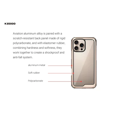 قاب آیفون 16 ( کاور ) کی زد دوو KZDOO ARES SPORT iPhone 16