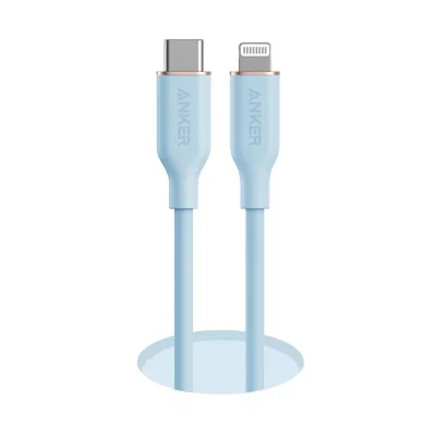 کابل شارژ آیفون لایتنینگ به تایپ سی انکر Anker 641 A8663 طول 1.8 متر