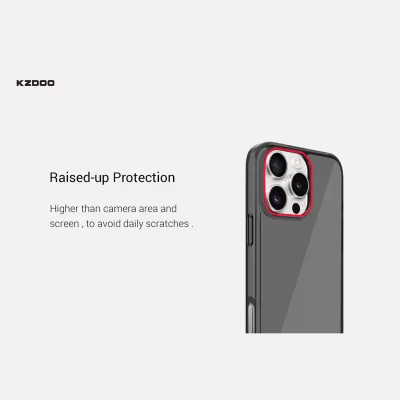 قاب آیفون 16 ( کاور ) شفاف کی‌ زد دوو مدل KZDOO GUARDIAN iPhone 16