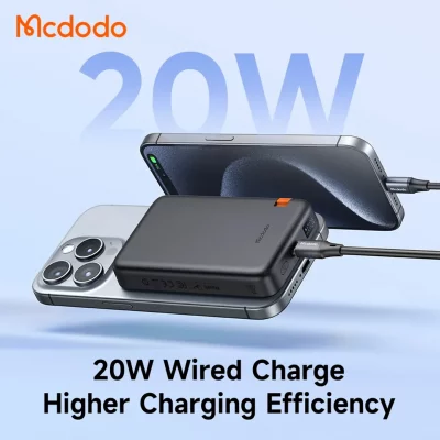 پاوربانک مگ سیف وایرلس و شارژر اپل واچ مک دودو Mcdodo MC-146 ظرفیت 10000 میلی آمپر