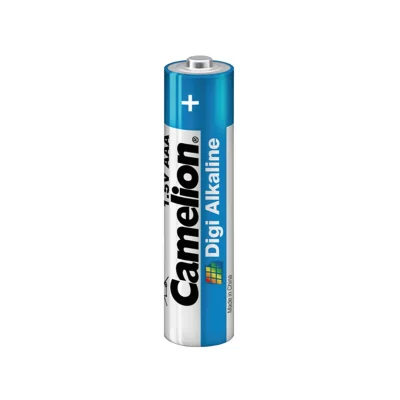 باتری نیم قلمی کملیون مدل AAA Digi Alkaline بسته 12 عددی