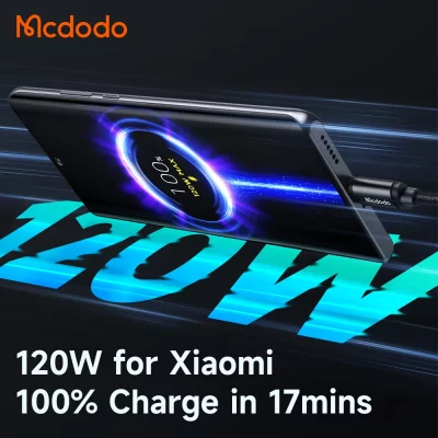 کابل شارژ تایپ سی 120 وات توربو مک دودو Mcdodo CA-473 طول 1.5 متر
