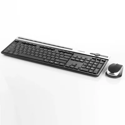 کیبورد و ماوس ( موس ) بی سیم گرین مدل GKM-505W