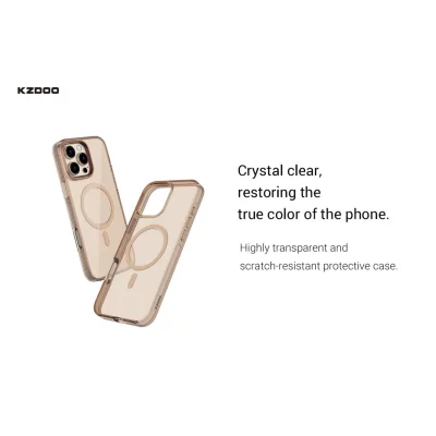 قاب آیفون 16 پرو مگ سیف شفاف ( کاور ) کی‌ زد دوو مدل KZDOO ICEGUARD iPhone 16 Pro