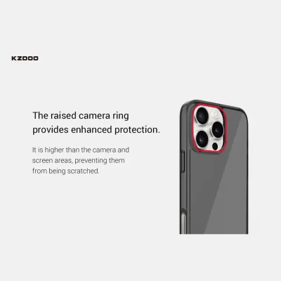 قاب آیفون 16 پرو مکس مگ سیف شفاف ( کاور ) کی‌ زد دوو مدل KZDOO ICEGUARD iPhone 16 Pro Max