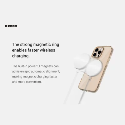 قاب آیفون 16 پرو مکس مگ سیف شفاف ( کاور ) کی‌ زد دوو مدل KZDOO ICEGUARD iPhone 16 Pro Max