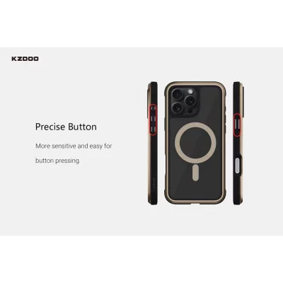 قاب آیفون 16 پرو مگ سیف ( کاور ) کی زد دوو KZDOO MAG ARES iPhone 16 Pro