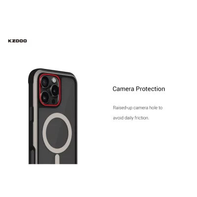 قاب آیفون 16 پرو مگ سیف ( کاور ) کی زد دوو KZDOO MAG ARES iPhone 16 Pro