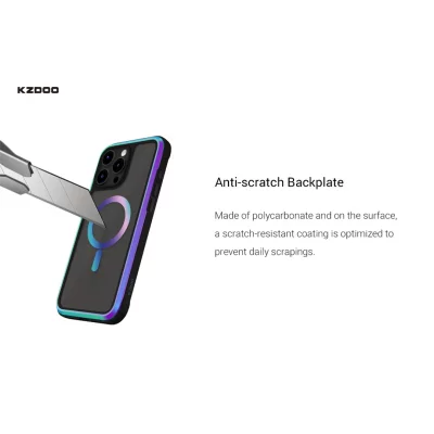 قاب آیفون 16 پرو مگ سیف ( کاور ) کی زد دوو KZDOO MAG ARES iPhone 16 Pro
