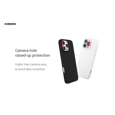 قاب آیفون 16 پرو نازک ( کاور ) کی‌ زد دوو مدل KZDOO Q SERIES iPhone 16 Pro