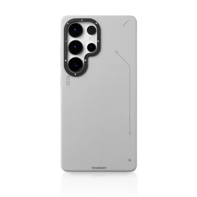 قاب اس 24 اولترا ( کاور ) مگ سیف چرمی یانگ کیت Youngkit Simple Matte Leather MagSafe S24 Ultra