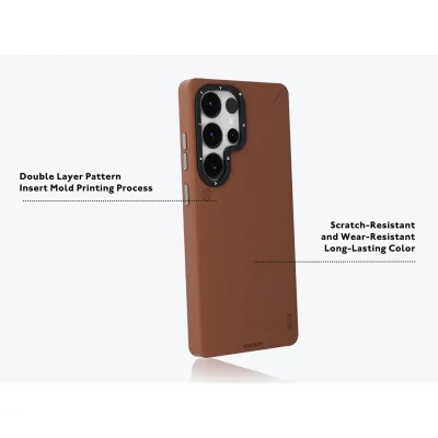 قاب اس 24 اولترا ( کاور ) مگ سیف چرمی یانگ کیت Youngkit Simple Matte Leather MagSafe S24 Ultra