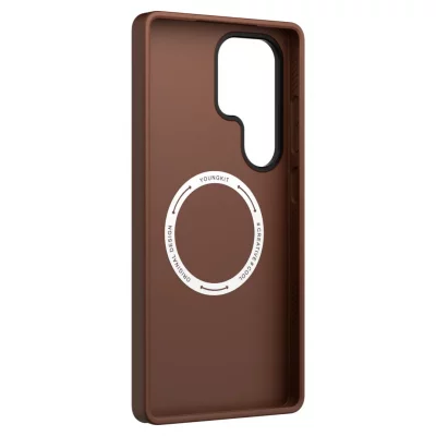 قاب اس 24 اولترا ( کاور ) مگ سیف چرمی یانگ کیت Youngkit Simple Matte Leather MagSafe S24 Ultra